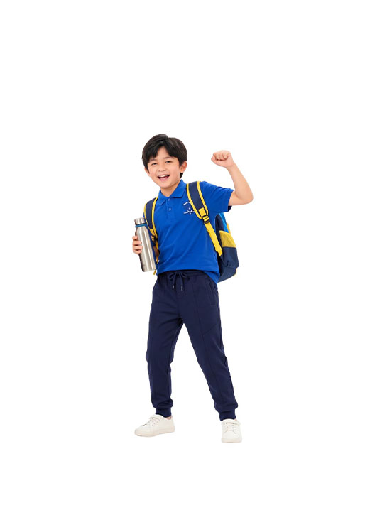 Indian School Uniform Bahrain - Side View